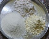 बेसन सूजी हलवा (Besan suji halwa recipe in Hindi) रेसिपी चरण 1 फोटो
