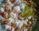 A picture of step 3 of Makhaane ke raita.