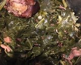 A picture of step 3 of Collard Greens.