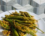 Foto langkah ke 3 dari resep Terong Hijau Crispy.