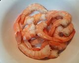 A picture of step 2 of Ramen Noodles with Vegetables and Shrimp.