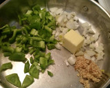 A picture of step 1 of Polish Kielbasa and Cabbage.