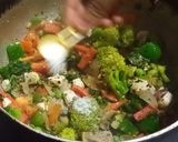 A picture of step 7 of Stir fry veggies.