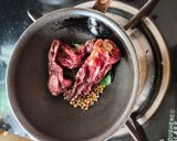 A picture of step 1 of Masala Avalakki.