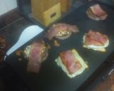 Foto del paso 5 de la receta: Hamburguesa de ternera con bacon y queso majorero con papas