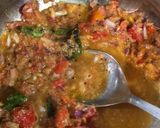 A picture of step 3 of Idli curry.