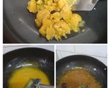 A picture of step 2 of Choco Mint Til Laddu.