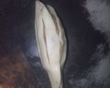 A picture of step 5 of Potato Toffee.