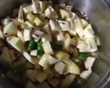 रताळ्याची भाजी (ratyalyachi bhaaji recipe in marathi) रेसिपी स्टेप 3 फोटो
