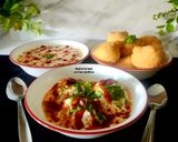 A picture of step 5 of Dahi Vada Chaat - Dahi Bhalla Chaat - Indian Street Food.