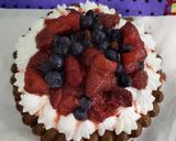 Foto del paso 9 de la receta: Mini torta brownie sin gluten con merengue italiano(18 cm)