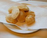 A picture of step 8 of Pani Puri.