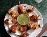 A picture of step 3 of Paneer Tikka.