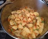 Foto del paso 3 de la receta: Bacalao con tallarines y verduras