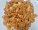 Foto del paso 3 de la receta: Penne (pasta) con sacramentos y huevo duro