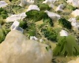 Une image de l'étape 5 de Tarte épinards brocolis-chèvre frais.