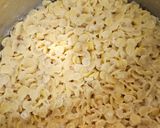 A picture of step 1 of Puranpoli (Regional Icon)Gujarati style vedmi.