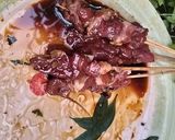 Foto langkah ke 1 dari resep Sate kambing bumbu kecap sederhana.