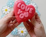 Foto langkah ke 5 dari resep Coklat Valentine Dengan Pesan Tersembunyi.