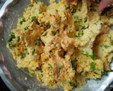 A picture of step 8 of Steam chana dal fara.