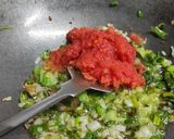 A picture of step 3 of Bottle gourd bharta.
