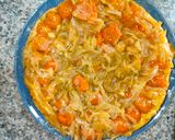 Foto del paso 7 de la receta: Tarta tatín de tomates cherrys, cebolla y albaricoques