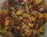 Foto langkah ke 3 dari resep Tumis Cumi Asin Pete.