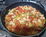 Foto del paso 4 de la receta: Empanada de bacalao con pisto de verduras