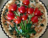 Foto langkah ke 4 dari resep Smoky Milky Quiche Lorraine (dengan Susu Steril Kaleng).