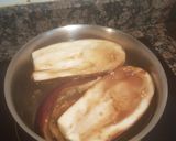 Foto del paso 1 de la receta Berenjenas rellenas de pollo al curry