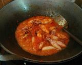 Foto langkah ke 8 dari resep Cumi asin balado.