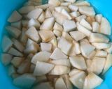 A picture of step 2 of Stove top apple crisp 🍎.