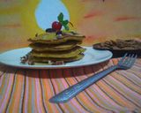 Foto del paso 6 de la receta: Hot cakes de avena 🥞