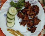 A picture of step 3 of Left Over Cabbage Curry Pakora In Airfryer.