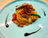 Foto del paso 5 de la receta: “Fideos” chinos con verduras y ternera