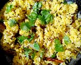 A picture of step 5 of Noodle masala rice.
