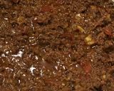 A picture of step 3 of Aloo keema.