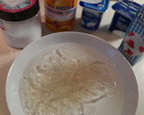 Foto del paso 2 de la receta: Flan de melocotón y yogur -sin azúcar-