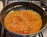 A picture of step 7 of Nutri keema masala.