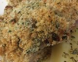 Foto del paso 9 de la receta: FILET DE 🐠 BROTOLA 🐟 (con arenado crocante de puré instantáneo de papas y queso rallado) 😉🤩🥰