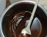 Csokoládés eperlekváros sajttorta (sütés nélkül) recept fázis 2 fotója