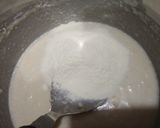 A picture of step 1 of Rose Vanilla marble Cake.
