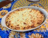 Une image de l'étape 11 de Écrasée gratinée de pommes de terre à l'ail, crème et emmental.