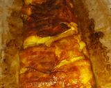 Baconös csirkemell - héjában sült krumpli recept fázis 5 fotója