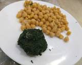 Chikpice and spinach kabab recipe step 1 photo