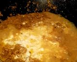 A picture of step 3 of Urad dal pakoda curry.