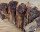 A picture of step 2 of Pan Seared Lamb Chops.
