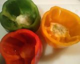Foto del paso 1 de la receta: Pimientos tricolor rellenos de atún y verduras sin horno