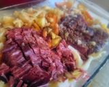A picture of step 10 of Beer Corned Beef Brisket w/Cabbage and Veggies in Slow Cooker.