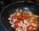 A picture of step 3 of Tagliatelle prawns.